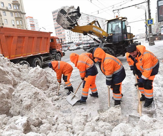 Уборка снега в Видном и  Московской области